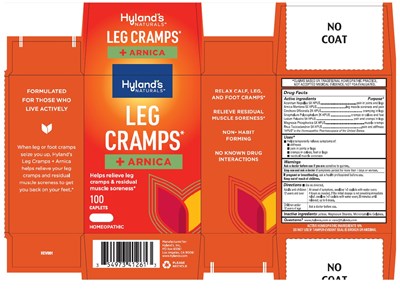 Leg Cramps with Arnica 100 count - LEGAC    C100 Label